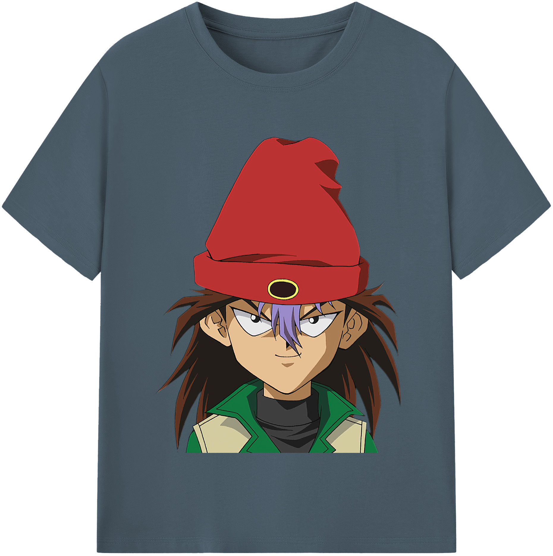 （画像用） 遊☆戯☆王 Yu-Gi-Oh! 綿100％半袖Tシャツ（フロントプリント）